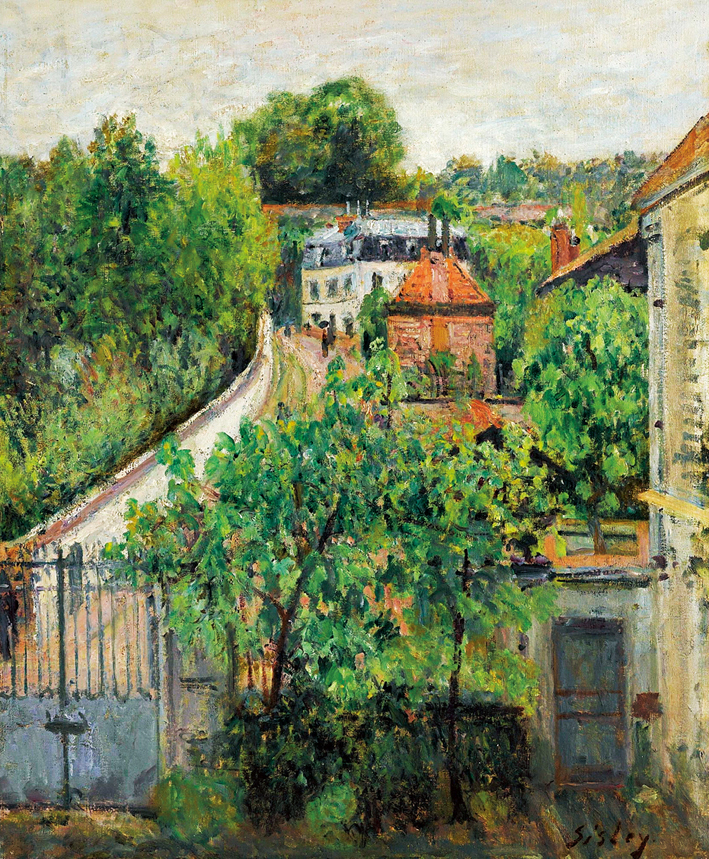  阿尔弗莱德·西斯莱 Alfred Sisley—— 社区风光